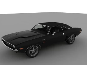 dodge challenger 3D Model