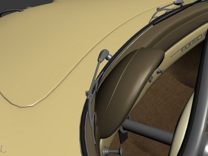 porsche 356a Model 3D