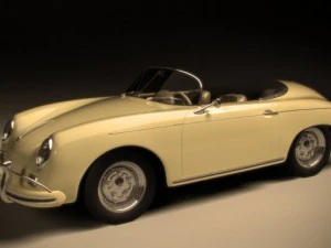 porsche 356a 3D Model