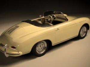 porsche 356a 3D Model