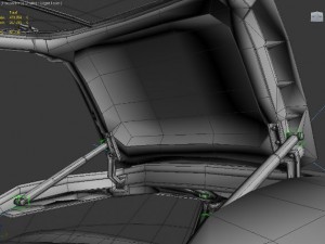 mercedes benz 300 sl gullwing 3D Модель