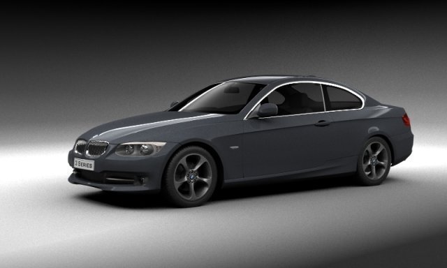 bmw 3 series e92 coupe 2011 3D Modell .c4d .max .obj .3ds .fbx .stl .blend 