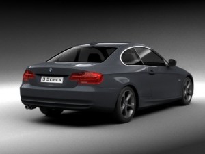 bmw 3 series e92 coupe 2011 3D Modell