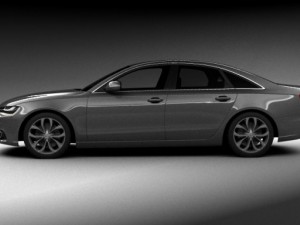 audi a6 c7 2012 3D Model
