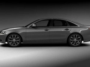 audi a6 c7 2012 3D Model