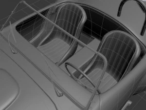 ac cobra shelby cobra 3D Model