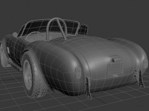 ac cobra shelby cobra 3D Модель