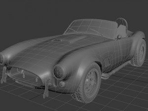 ac cobra shelby cobra 3D Модель