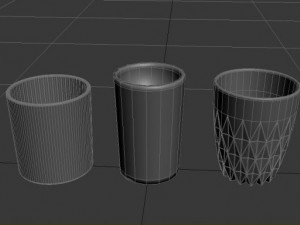 drinking glasses 3D Model
