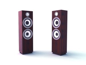 speakers 3D Model