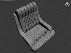 armchair Modelo 3D