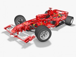 lego 8674 f1 racers 3D Модель