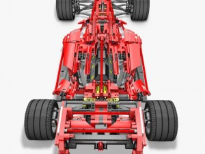 lego 8674 f1 racers 3D Model