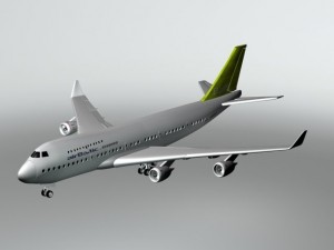 747 Model 3D