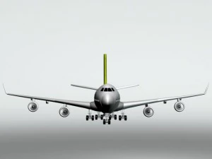 747 3D Model