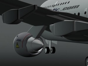 747 3D 모델