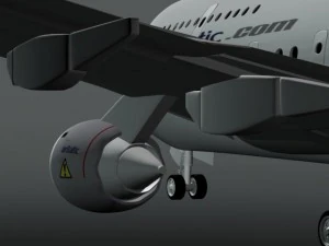 747 3D Model