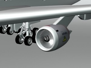 747 3D 모델