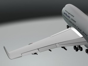 747 3D 모델
