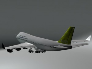 747 3D 모델