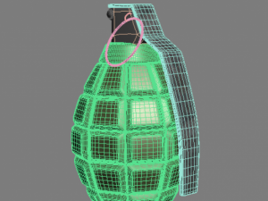 grenade 3D Model