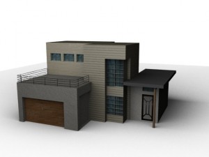 los angeles house 3D Model