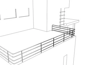 los angeles house 3D Model