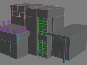 los angeles house 3D Model