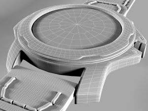 timex wrist watch 3D Model