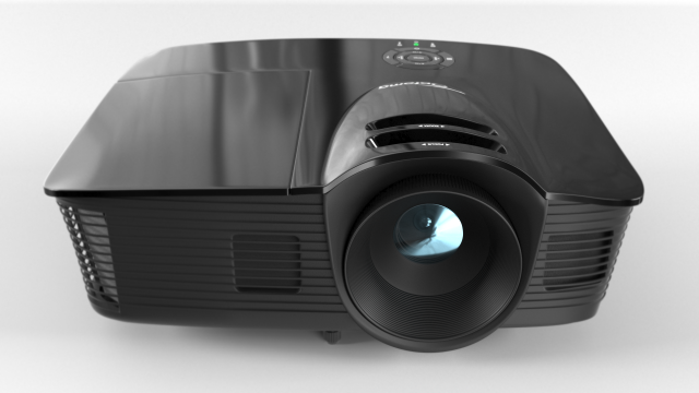 optoma projector 3D Model .c4d .max .obj .3ds .fbx .stl .blend 
