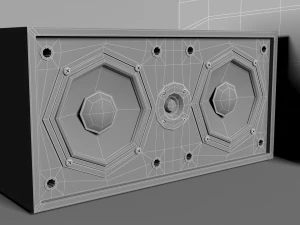 genius surround system 3D Model