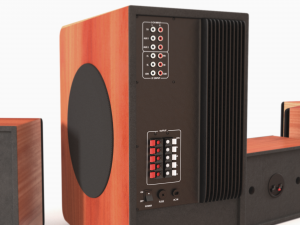 genius surround system Model 3D