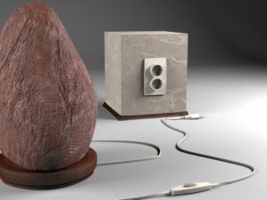 himalayan salt lamp 3Dモデル