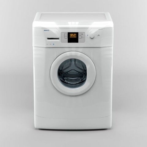 beko washing machine 3D Model .c4d .max .obj .3ds .fbx .stl .blend 