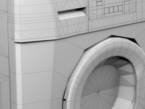 beko washing machine 3D Model