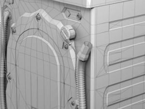beko washing machine 3D Model