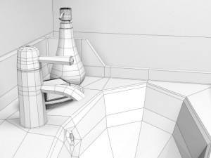 bathroom basin 3Dモデル