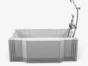 vasca Modello 3D