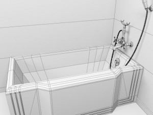 bathtub 3D Model