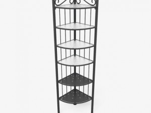 bathroom shelf Modello 3D