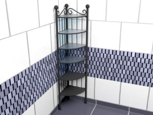 bathroom shelf 3D Model