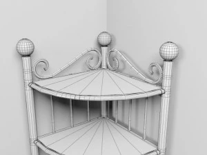 mensola del bagno Modello 3D