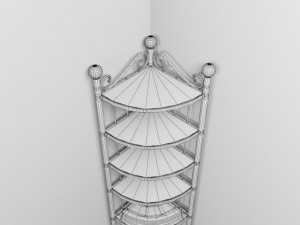 bathroom shelf 3D Model