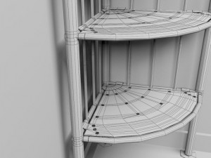 bathroom shelf 3D Model