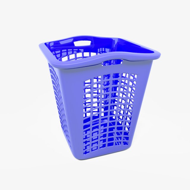 laundry basket 3Dモデル .c4d .max .obj .3ds .fbx .stl .blend