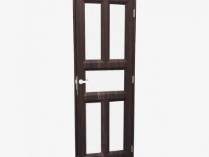 bathroom door Modello 3D