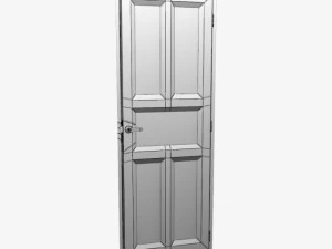 bathroom door 3D Model