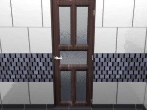 bathroom door 3D Model
