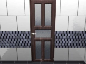 bathroom door 3D Model