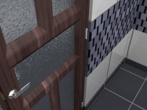 bathroom door 3D Model